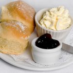 Scones, jam and cream