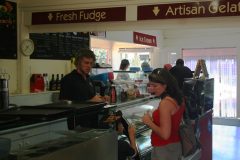 Excellent service at the Courtyard Cafe Mogo